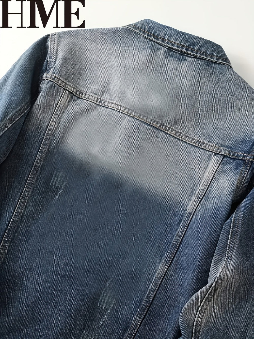 Men's Versatile Denim Pullover Jacket Travel 957