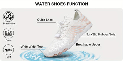 Hike Barefoot Shoes Womens Footwear for Walking Athletic Barefoot Shoes with Wide Toe Box Healthy & Non-Slip Breathable Lightweight Barefoot Vitality Water Shoes for Women Beach Pool Swim Shoes for Womens (Unisex) Shoes for Women