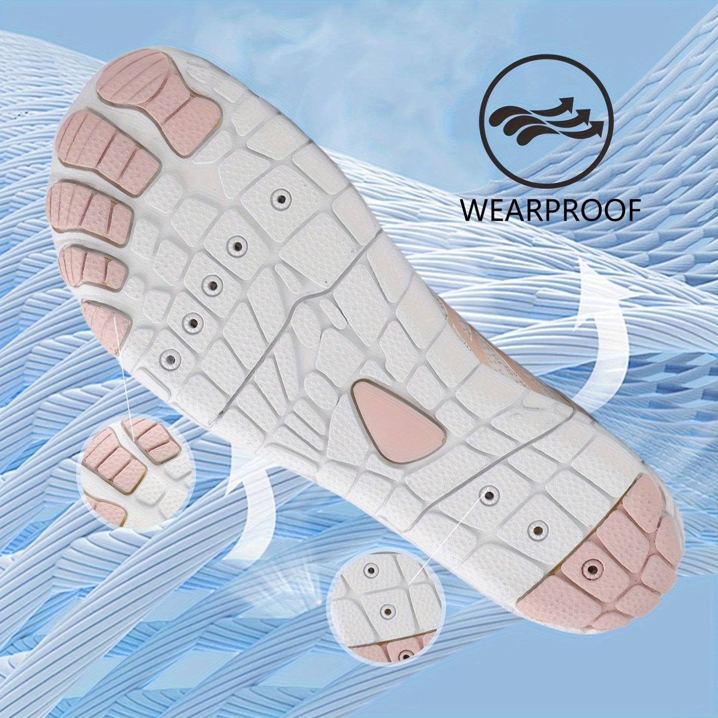Hike Barefoot Shoes For Women Trail Running Healthy & Non-Slip Wide Toe Barefoot Footwear Sneakers