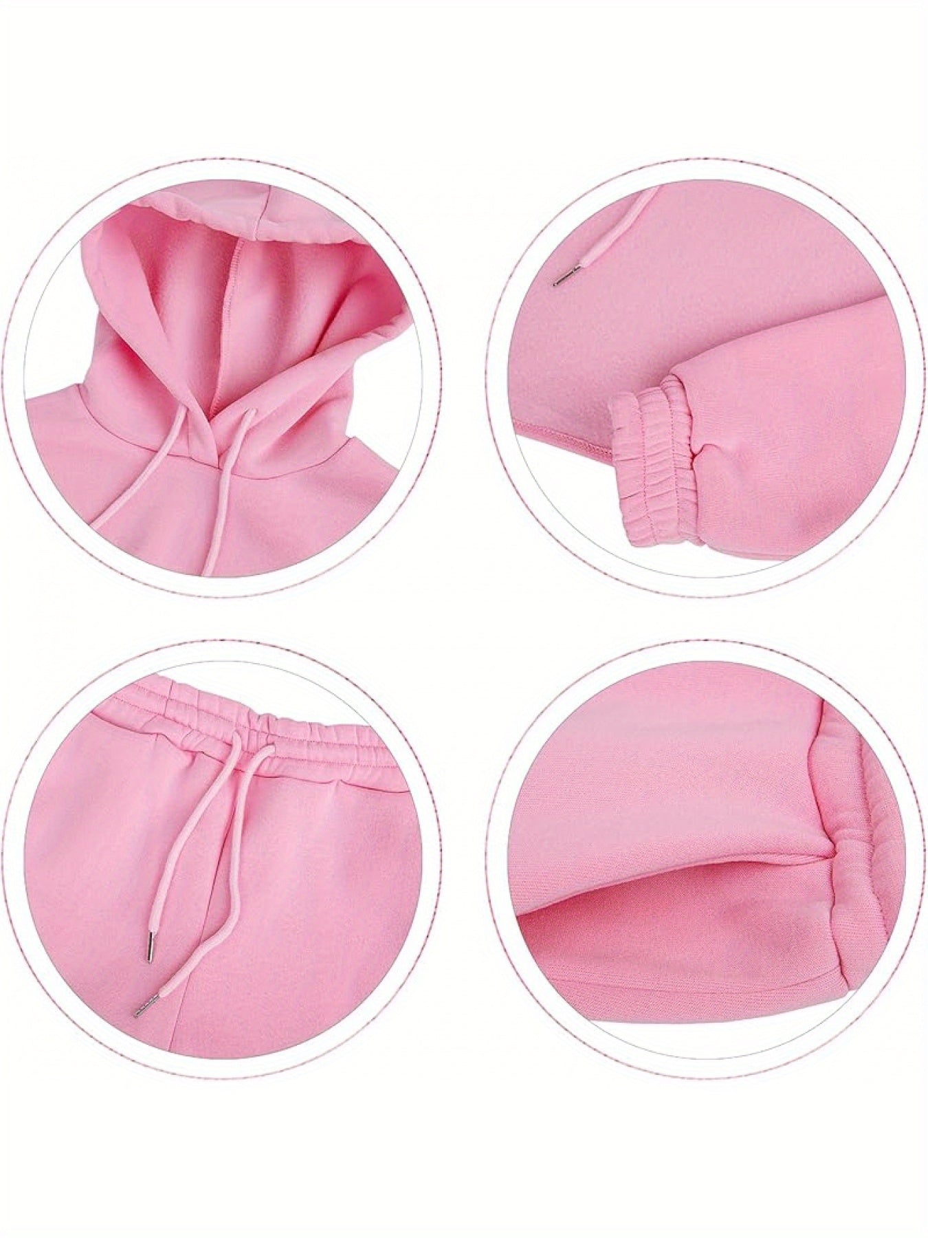 Women'S 3pcs Sweatsuits Sets Sexy Super Cropped Hoodie Tank Top And High Waisted Jogger Sweatpants Matching Loungewear Athleisure Outfits