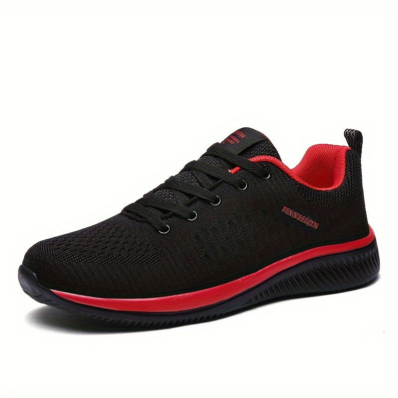 Men's Lightweight Sneaker, Sneaker, Breathable Lace up, Running Basketball Workout Gym