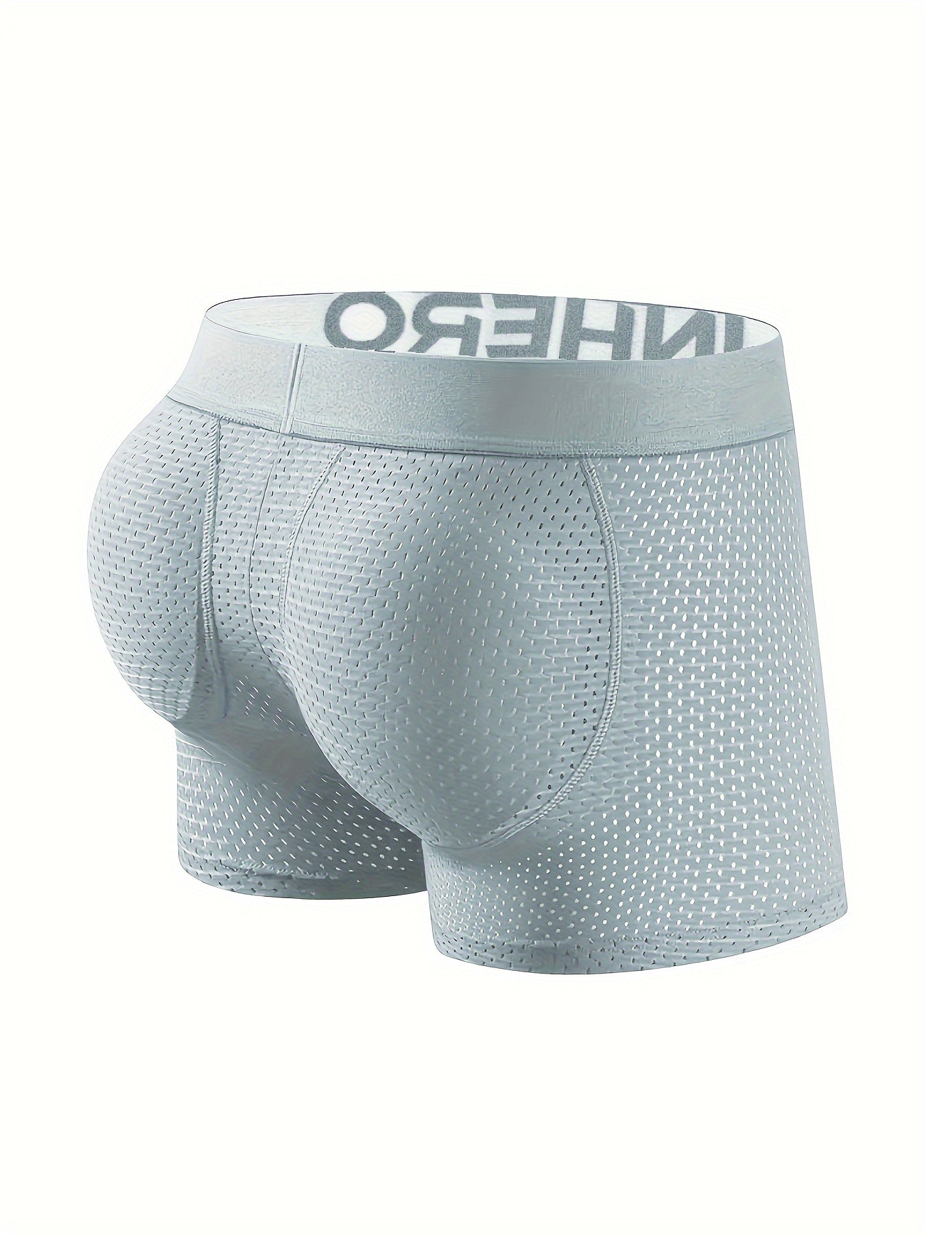 New Men'S Boxers Featuring Butt Pads, Made from Breathable Mesh, Designed for Comfort And Elasticity, Perfect for Lounging at for home