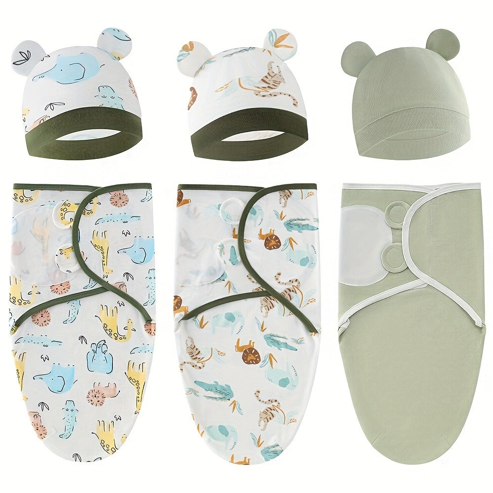 Baby Swaddle Sack - 3-pack Sacks Ergonomic Swaddles