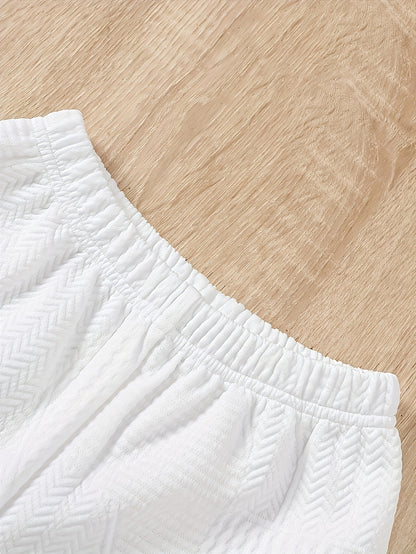 6pcs Short-sleeved Suit Spring And Summer New Comfortable And Breathable Clothes Boy Shorts Clothing T-shirt Summer Clothing Outdoor Sports, for Outdoor