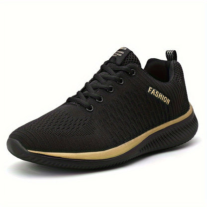 Men's Lightweight Sneaker, Sneaker, Breathable Lace up, Running Basketball Workout Gym