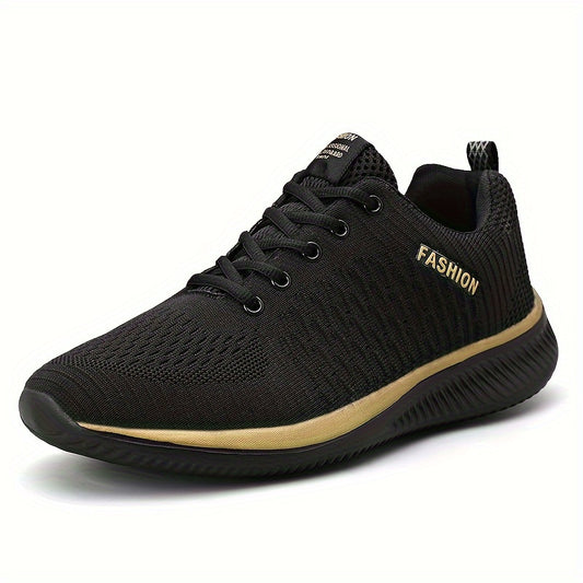Men's Lightweight Sneaker, Sneaker, Breathable Lace up, Running Basketball Workout Gym
