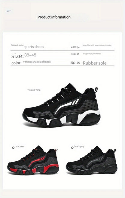 Men's Walking Shoes - Non-Slip Sole & Breathable Comfort