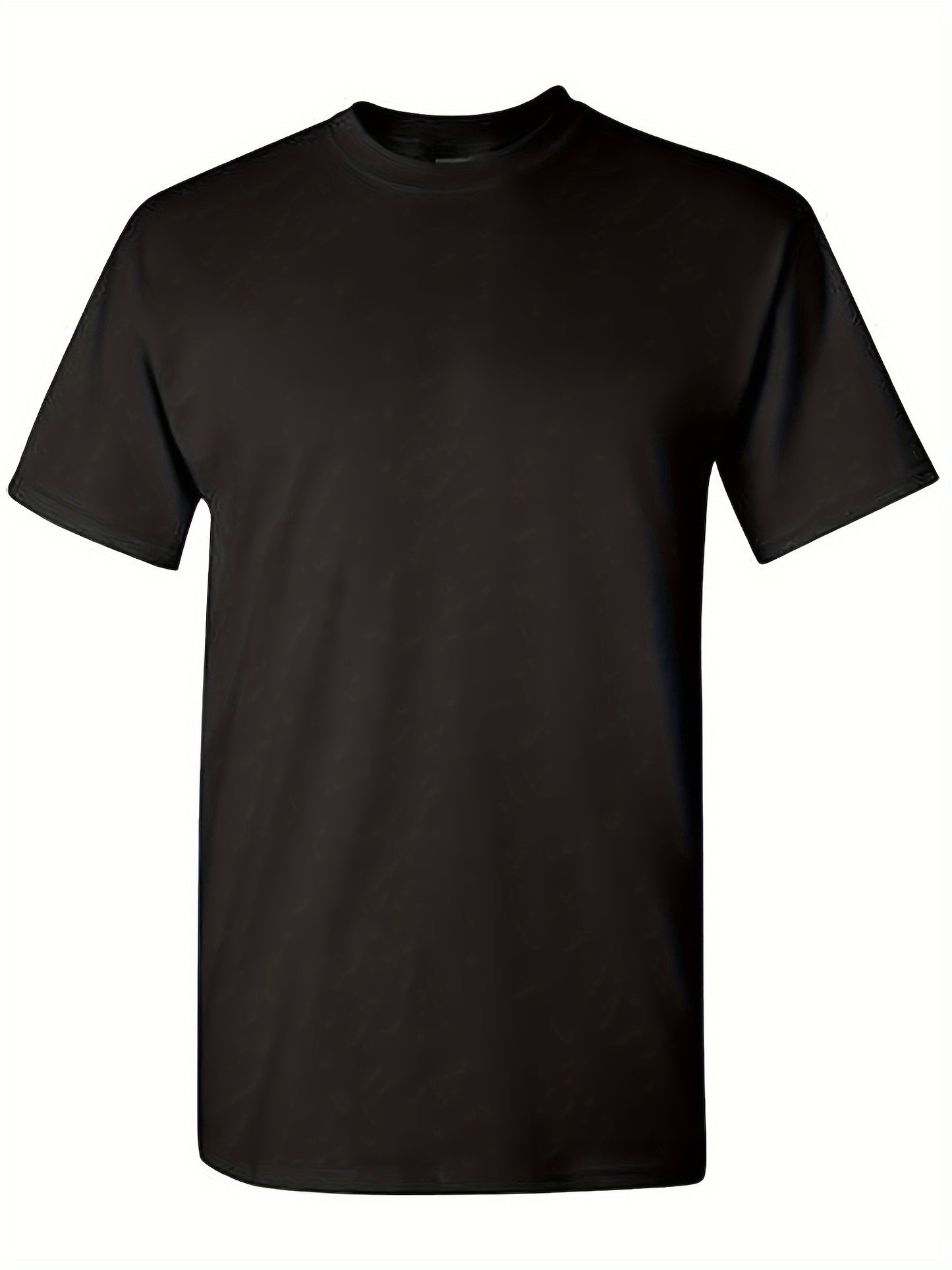 5pcs Men'S Fashion Sports T-Shirt, Summer Casual Stretch Crew Neck T-Shirt
