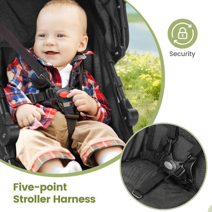 Lightweight Baby Travel Stroller - Compact Fold