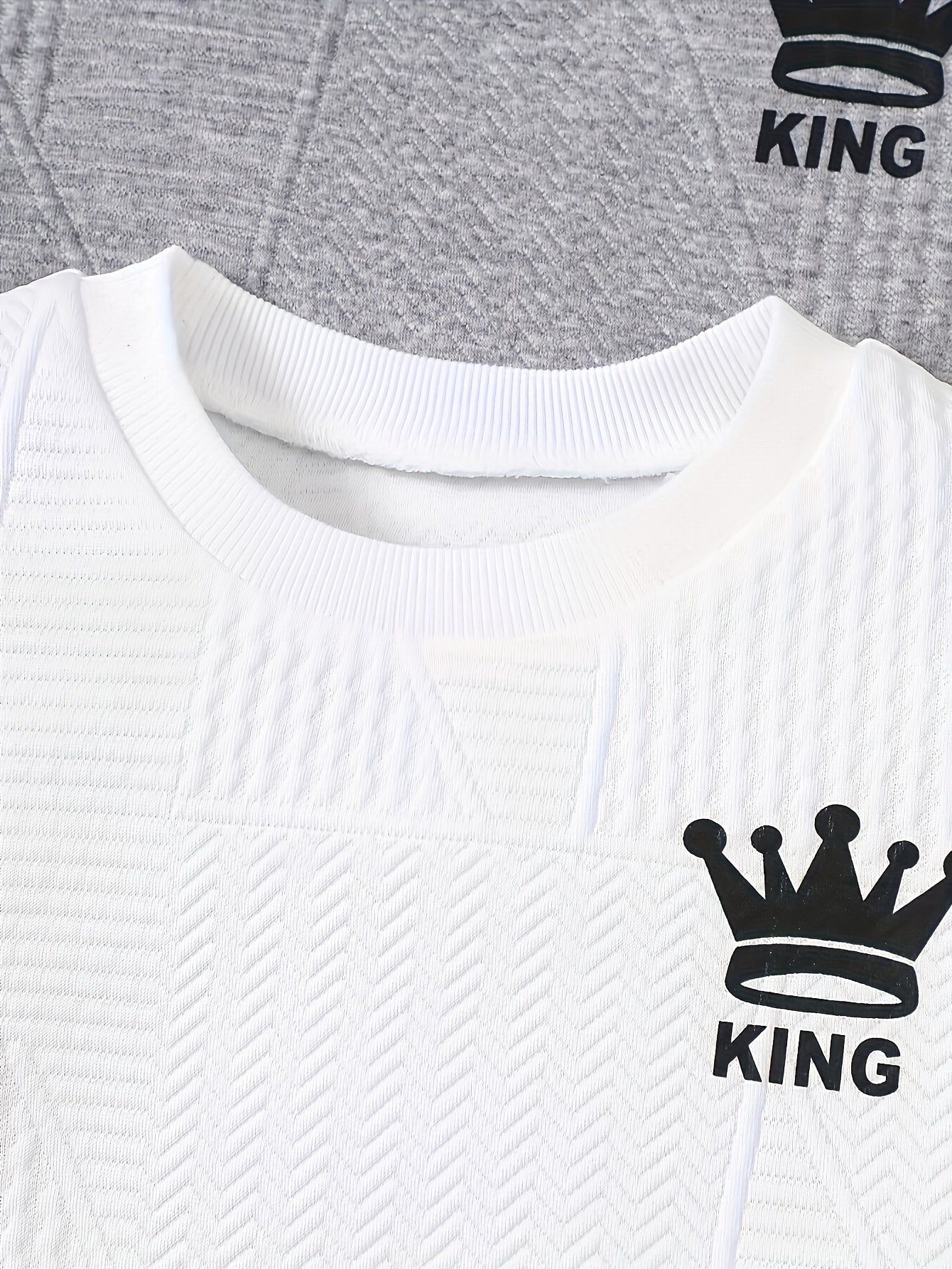 6pcs Short-sleeved Suit Spring And Summer New Comfortable And Breathable Clothes Boy Shorts Clothing T-shirt Summer Clothing Outdoor Sports, for Outdoor