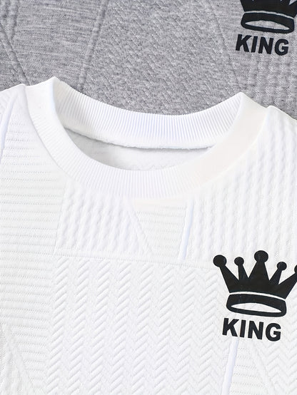 6pcs Short-sleeved Suit Spring And Summer New Comfortable And Breathable Clothes Boy Shorts Clothing T-shirt Summer Clothing Outdoor Sports, for Outdoor