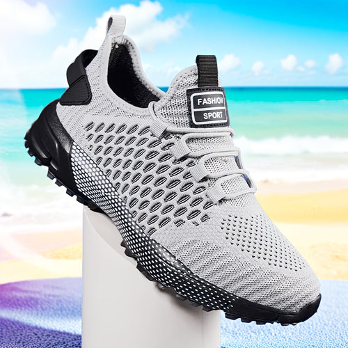 Sneakers, Double Mesh Sports Shoes, Breathable, Lightweight, Fashionable And Versatile, Suitable for Young People Who Like Sports And Trends, Daily Travel And Jogging And Fitness