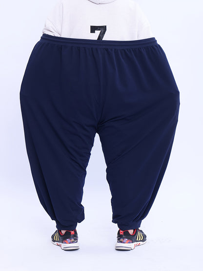 Men'S Plus Size Casual Sports Trousers 2XL-9XL - Loose Fit, High Stretch, Zipper Closure, All-Season Comfort, Weekend Casual Attire, Casual Sports Apparel | Relaxed Fit Trousers | Comfortable Design