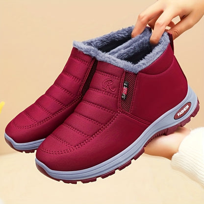 Winter Anti Cold Warm and Plush Snow Boots, Women' S Lightweight and Anti Slip Plush Warm Foot Shoes, Comfortable and Easy to Wear Wear-resistant Casual Shoes, Women Shoes