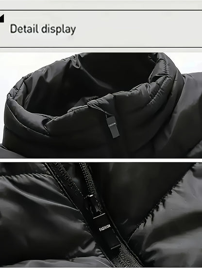 Men'S Heated Jacket with 36 Heating Zones, Winter Cold-Proof Jacket Suitable for Men And Women, Outdoor Sports Coat, Warm Heated Clothing with Three-Level Temperature Adjustment, Usb-Powered Heating with Adjustable Temperature (Battery Not Included)
