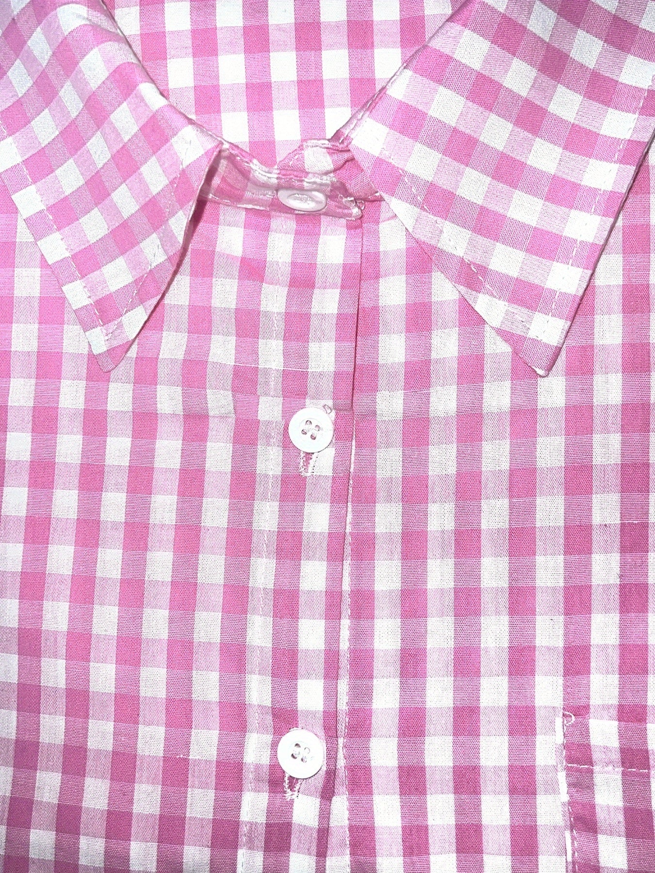 Plus Size - Plus Size - 2024 New Plaid Long Johns with Lapel Long Sleeve Vintage Shirt Buttons