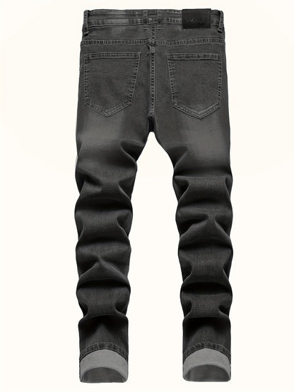 3-Pack Men's Slim Fit JeansClassic Versatile Stretch Denim, Year-Round Comfort
