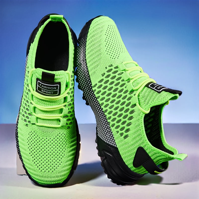 [Breathable Durable Sneakers] Sturdy, Breathable, And Durable Sneakers For Outdoor Jogging - Men's Comfortable Training Shoes