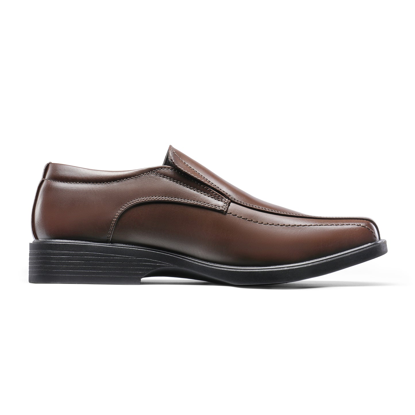Men's Square Toe Dress Loafers Formal Shoes