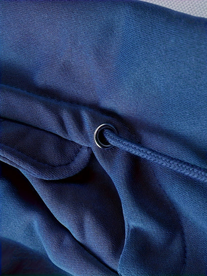 Men's Black Polyester Hoodie - product view 19