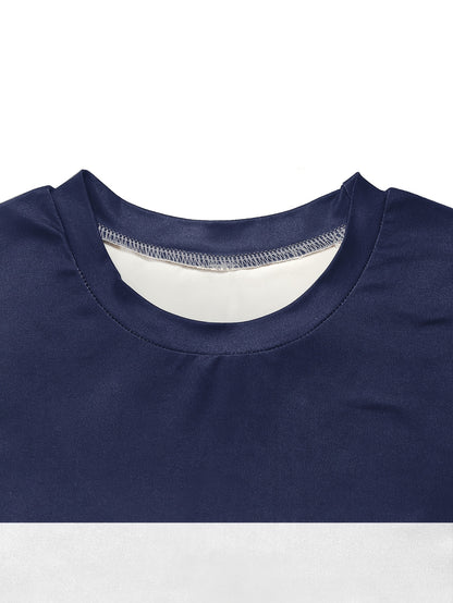 Ladies' Casual Long Pants Short Sleeved Set