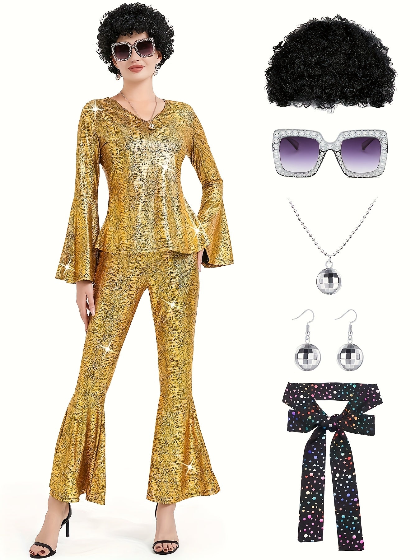 Women's Black Outfit Set - product view 2