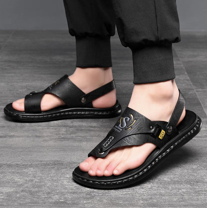 Men'S Comfortable Hiking Sandals, Sports Sandals, Beach Walking Sandals With Arch Support