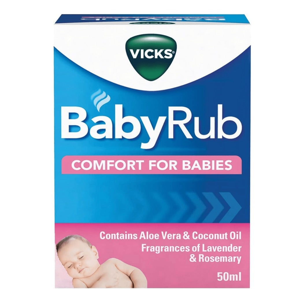 Vicks BabyRub Ointment - Aloe and Coconut 50 ml