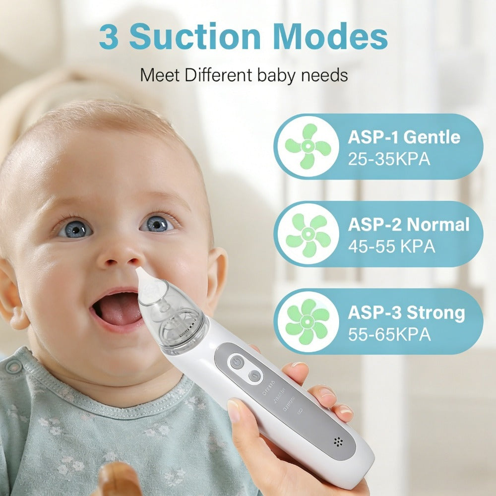 Baby Nasal Aspirator - Portable Adjustable Travel Cleaning