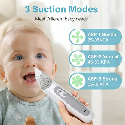 Baby Nasal Aspirator - Portable Adjustable Travel Cleaning