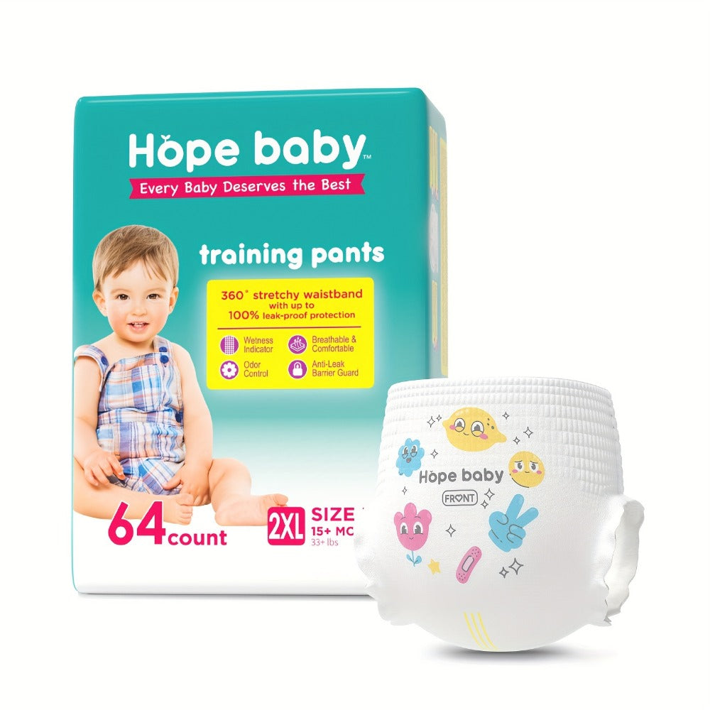 Baby Pull-Up Diapers - 64-68 Count