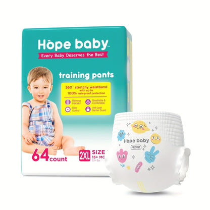 Baby Pull-Up Diapers - 64-68 Count