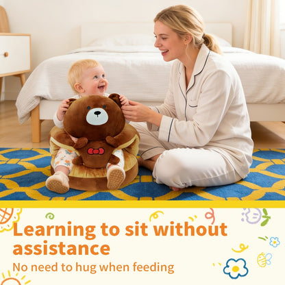 Infant Floor Seat - Plush Back Support Activity Chair