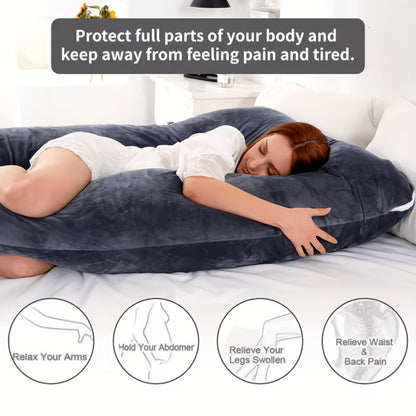 Pregnancy Pillow - U-Shaped Full-Body Maternity Sleeping