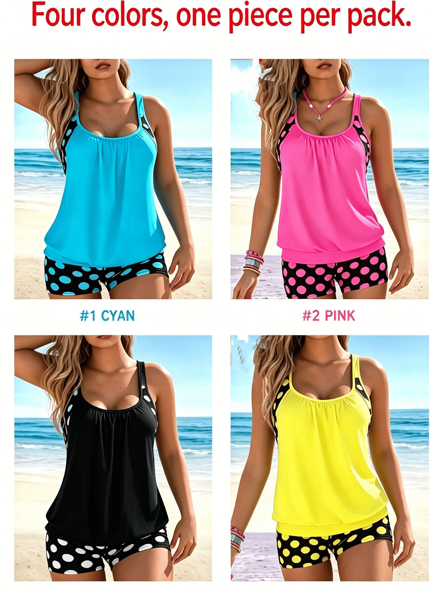 Single-pack Women's Quick-dry High-stretch Shorts, Tummy Control and Anti-see-through, Seamless and Moisture-wicking, Suitable as Swear and Hot Spring Swimwear. Ideal for the, Workouts,, Hot Springs, and Seaside Vacations