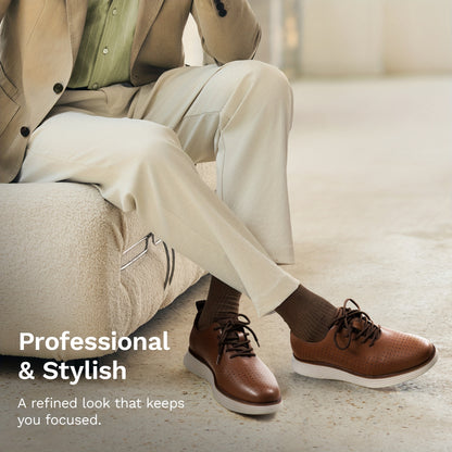 Men'S MaxFlex Fashion Sneaker Oxford Shoes Classic Business Casual Shoes Suitable for Daily and Formal Wear