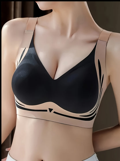 Comfortable Seamless Women'S Bra| 4pcs Elegant of Nylonble Seamless Women'S Bra| Elegant of Nylon