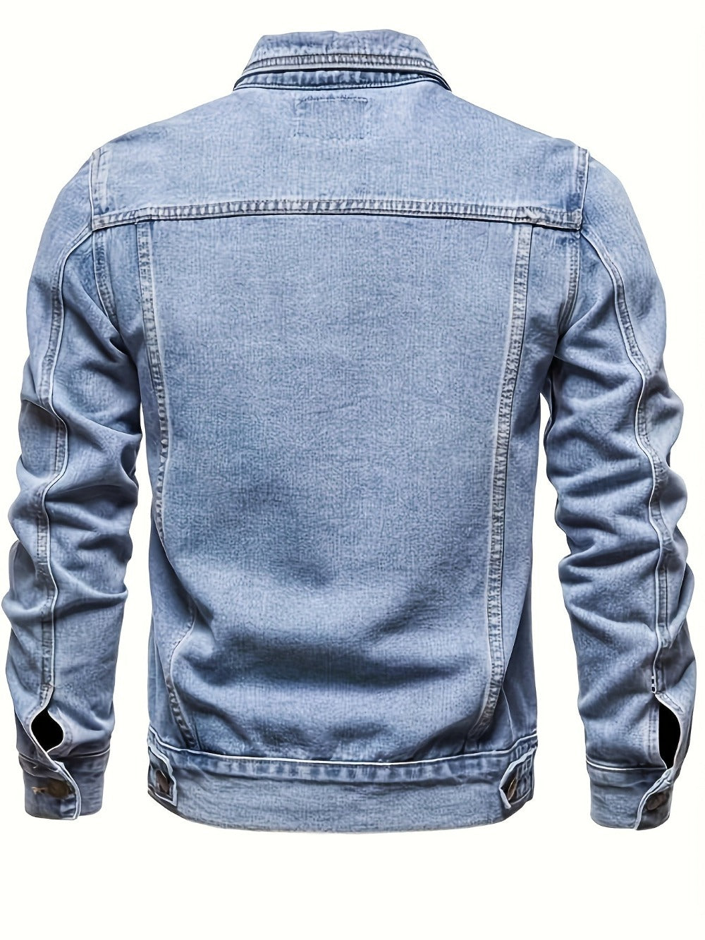 Men's Versatile Denim Pullover Coat Everyday 037
