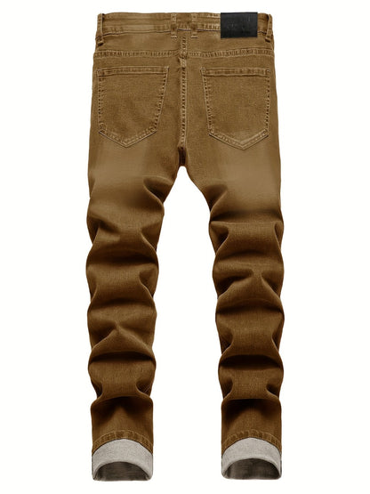 Men's 3-Pack Slim-Fit Stretch Jeans - Multi-Color Denim Value Set