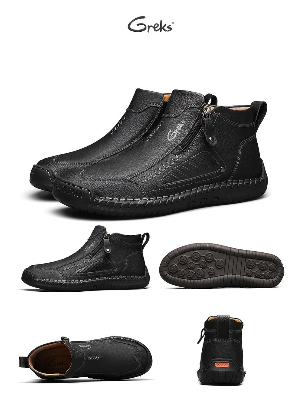 Men's Chukka Boots - Lightweight Design & Handcrafted Style