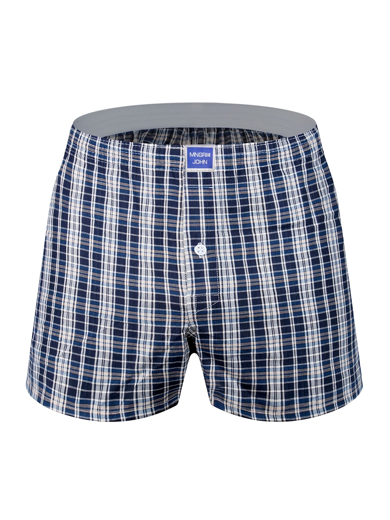 10pcs, Style Random Delivery, Men's Long Flat-angle Underwear Made Of Shuttle-woven Material, Comfortable, Breathable, And Soft Men's Long Flat-angle Shorts, Very Suitable for Men's All-season Wear, Men's Loincloths