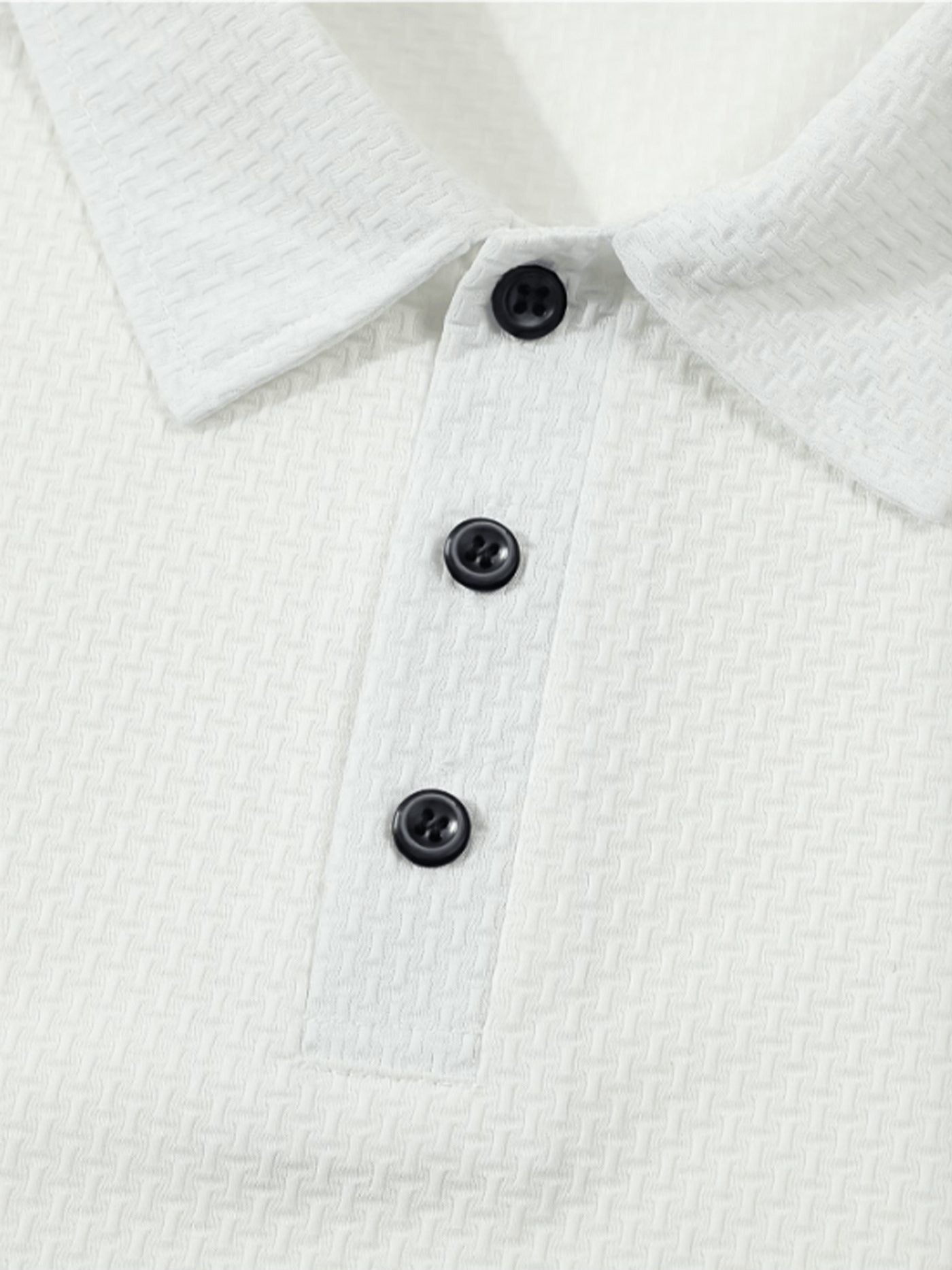 Men's Black Short-Sleeve Shirt - product view 2
