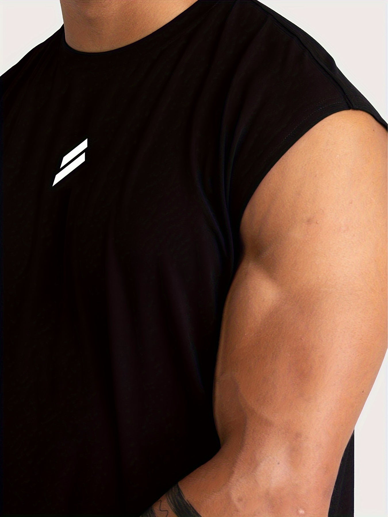 4pcs Crazy Muscle Men'S Sweating Quick Drying Tank Top Bird Eye Breathable Basketball Fitness Sports Leisure Men'S Boxer Men'S Slow Running Tank Top Men