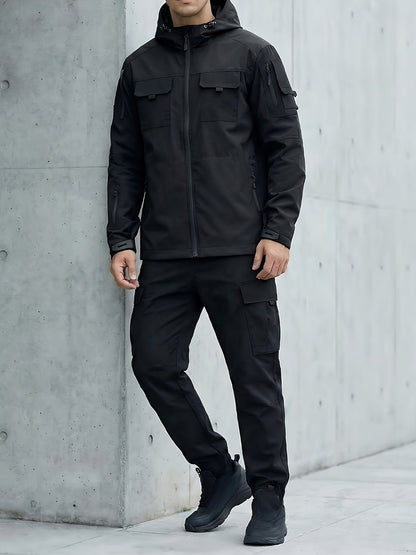 Men's Windproof Zip-Up Coat Everyday 997