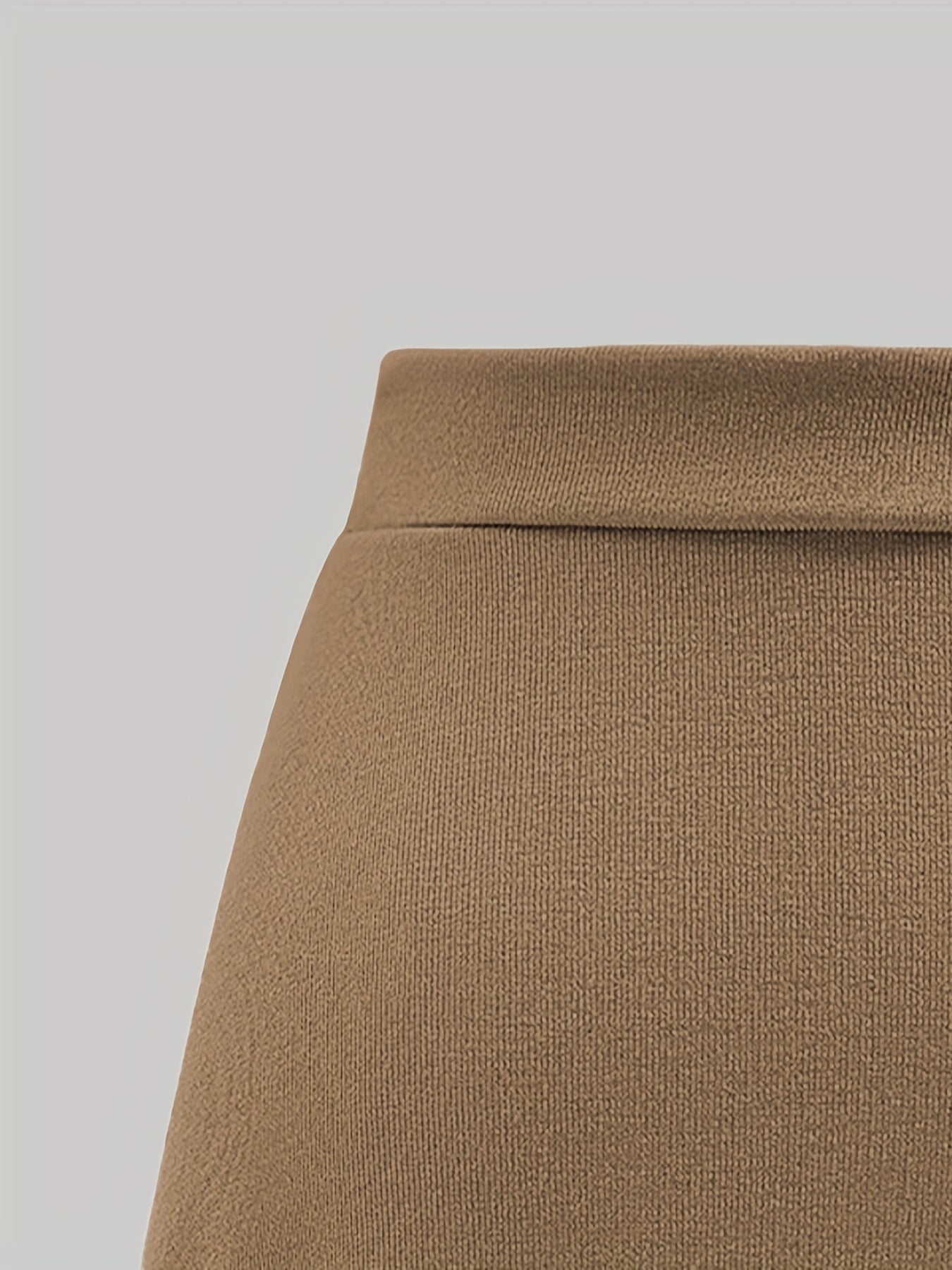 Women's Autumn New High-Waist Irregular Split Skirt with Lining, Mid-Length 2-in-1 Tie Dress