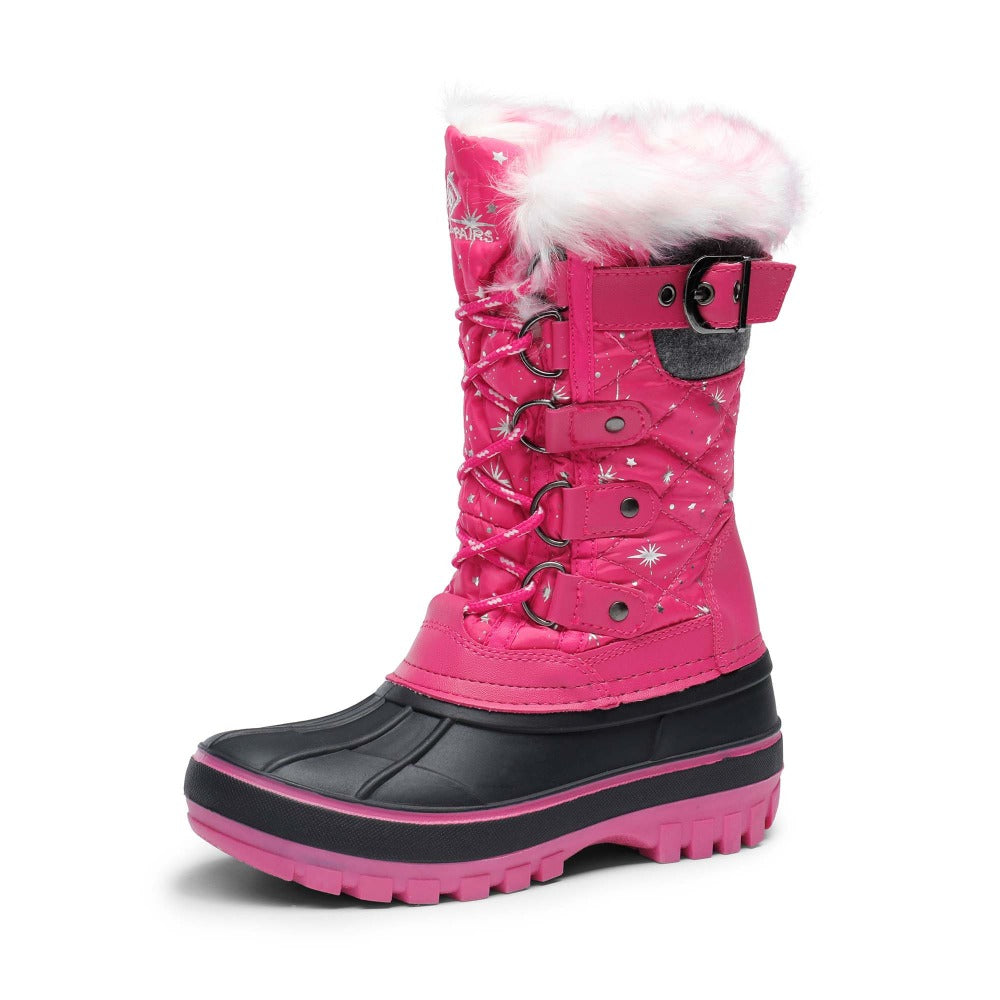Kids' Insulated Snow Boots - Warm Winter Design 934565