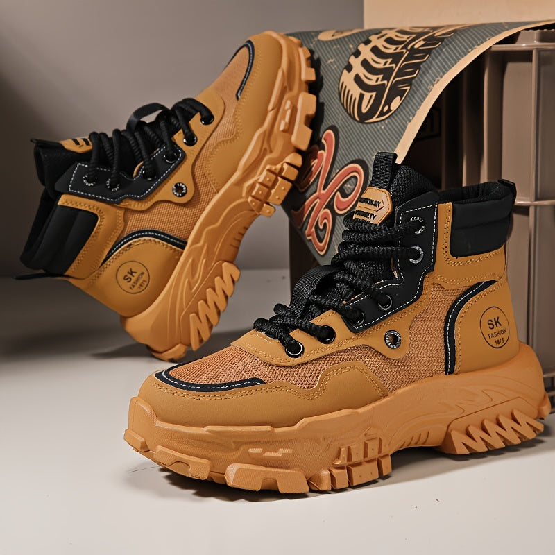 Men'S Shoes 2026 Autumn New Casual Versatile Fashion Wearable Trend Shoes Men'S Breathable Cargo Shoes