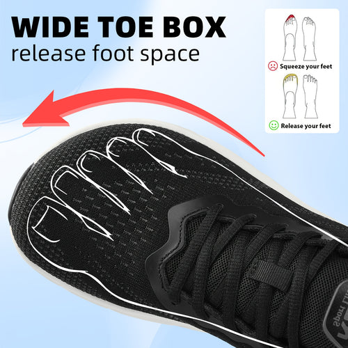 US ! Men'S Wide Width Casual Sneakers - 3D Breathable Mesh, Memory Foam Cushioned Insoles, Must-Have Fashion Shoes for Daily Wear