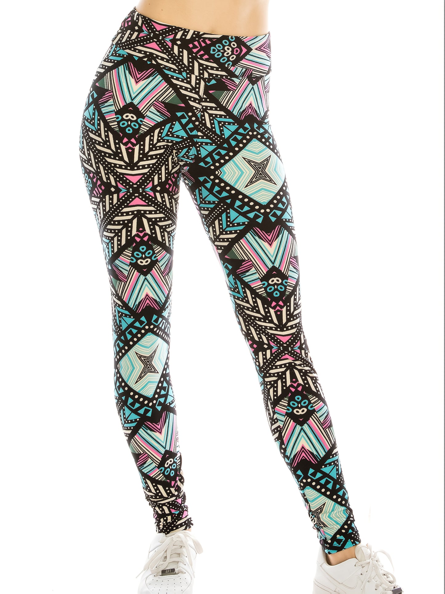 The Leggings Women's Fashion Printed Fashion Leggings Regular Workout