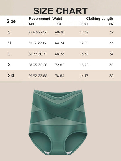 QUASTI 4pcs Women'S Underwear High Waist Tummy Control Panties Seamless Shapewear Briefs Butt Lifting Body Shaper for Waistline Reduction And Full Coverage Support